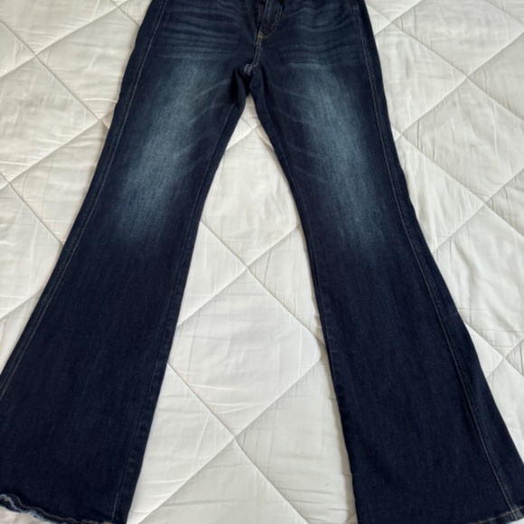 Kancan size 9/28 flare jeans 32in inseam - Picture 7 of 11
